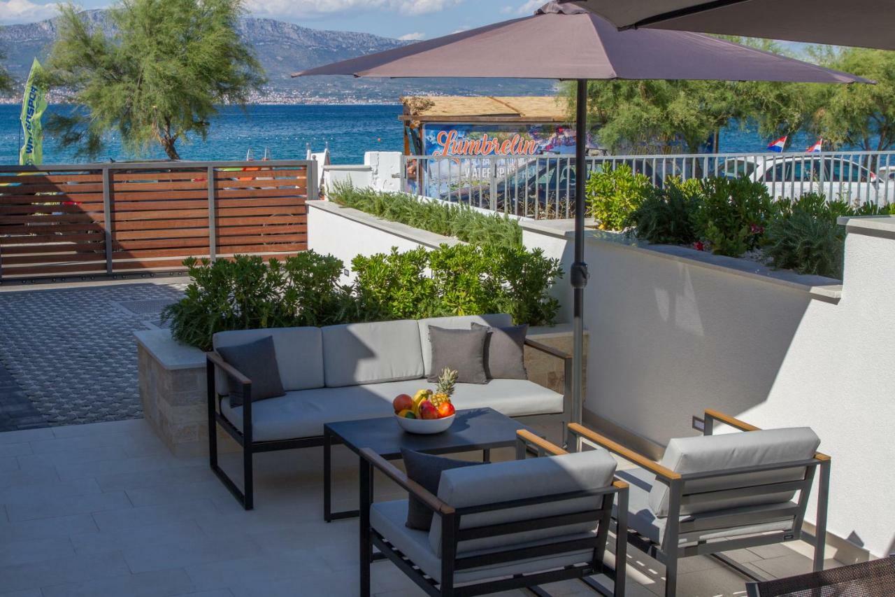 Luxury Poolside Villa Slatine Exterior foto